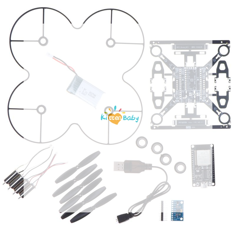 ESP32 Open‑Source Mini Drone K - Drone Kit Octocopter 评论和价格